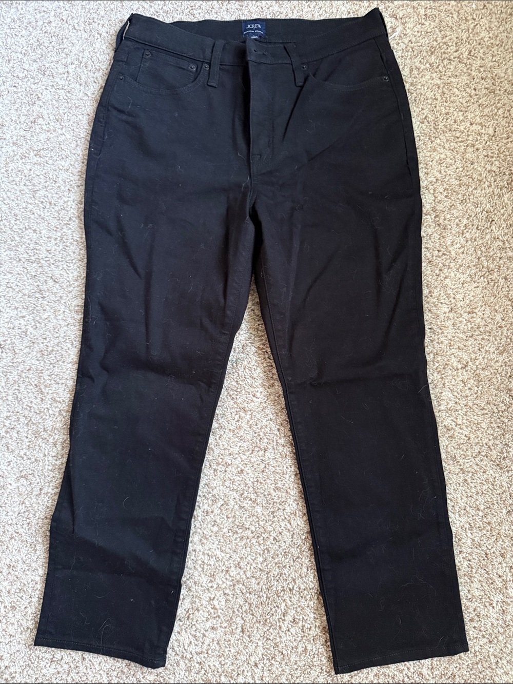 J. Crew Essential Straight Jeans - Black NWOT
